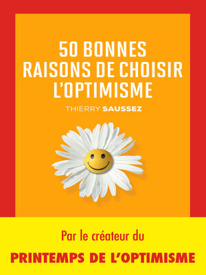 cover image of 50 bonnes raisons de choisir l'optimisme